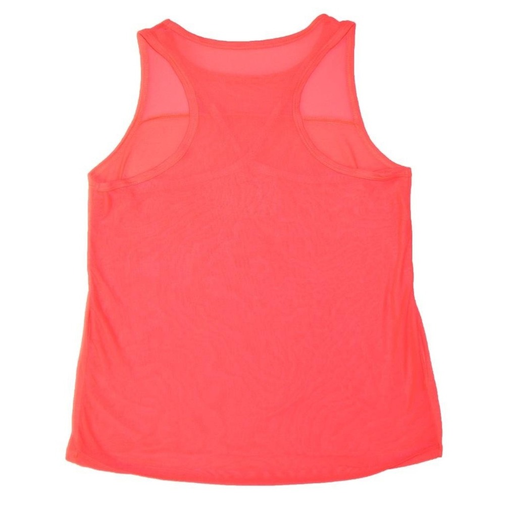 Zella Girls 14 16 XL Tank Top Layered Sleeveless Coral Athletic Running